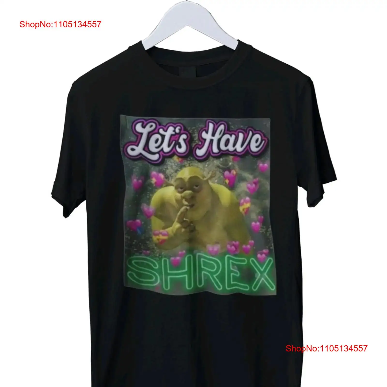 Men'S Fashion Everyday - Kaos Lucu Lets Have Shrex Meme