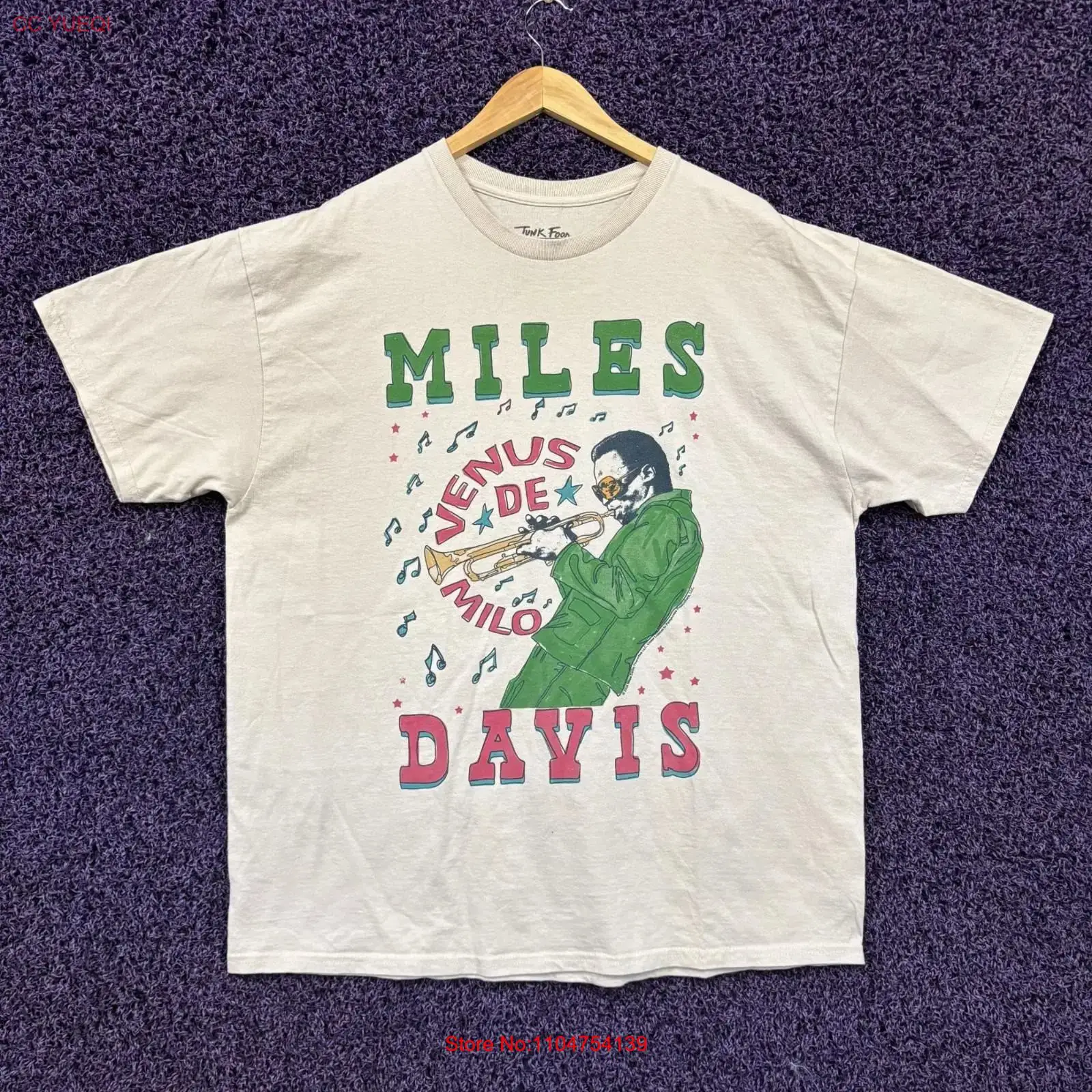 Men'S Fashion Everyday - Kaos Miles Davis Venus De Milo