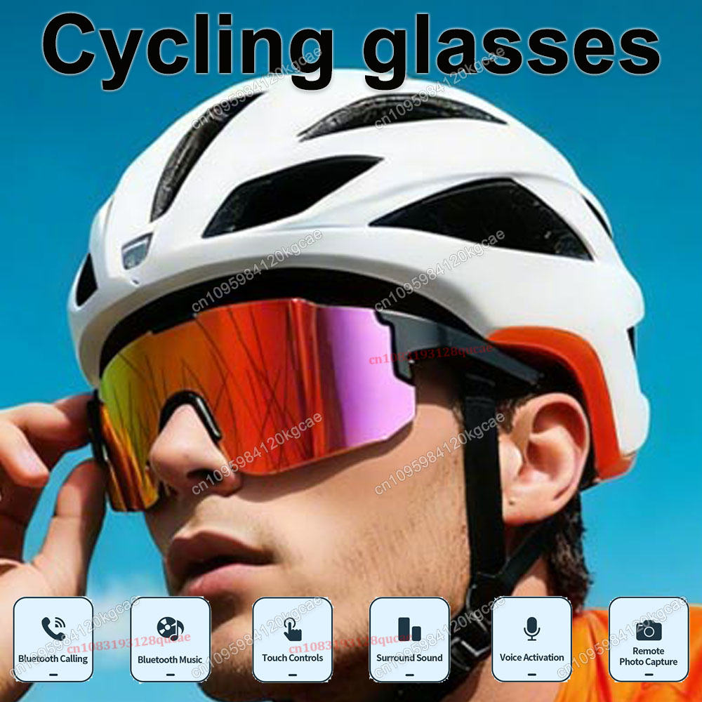 Men'S Fashion Glasses 2026 - Kacamata Pintar Bersepeda HD Bluetooth Panggilan