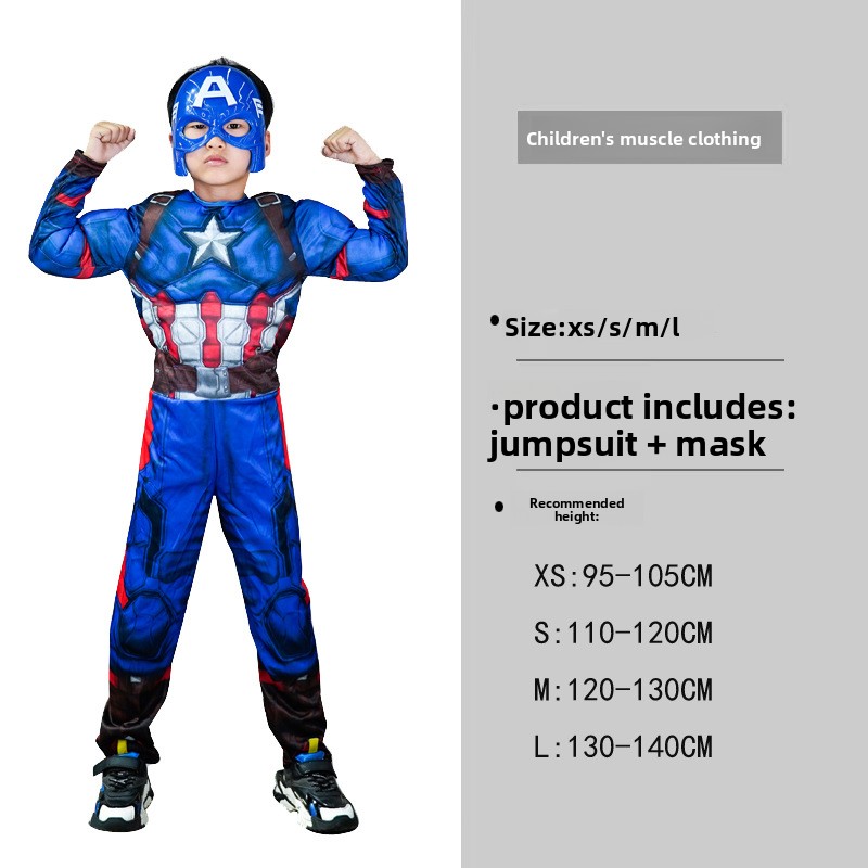 Mens Fashion Jumpsuit - Kostum Spider Man Anak Laki-laki, Baju