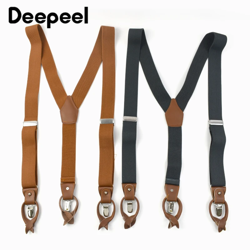 Jeans Shirt Fashion For Men - Deeweel Suspender pria dan dewasa, 6
