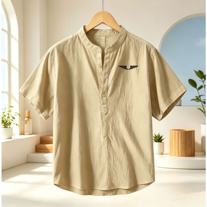 Linen Shirt Summer - Kemeja pria berbahan katun dan linen