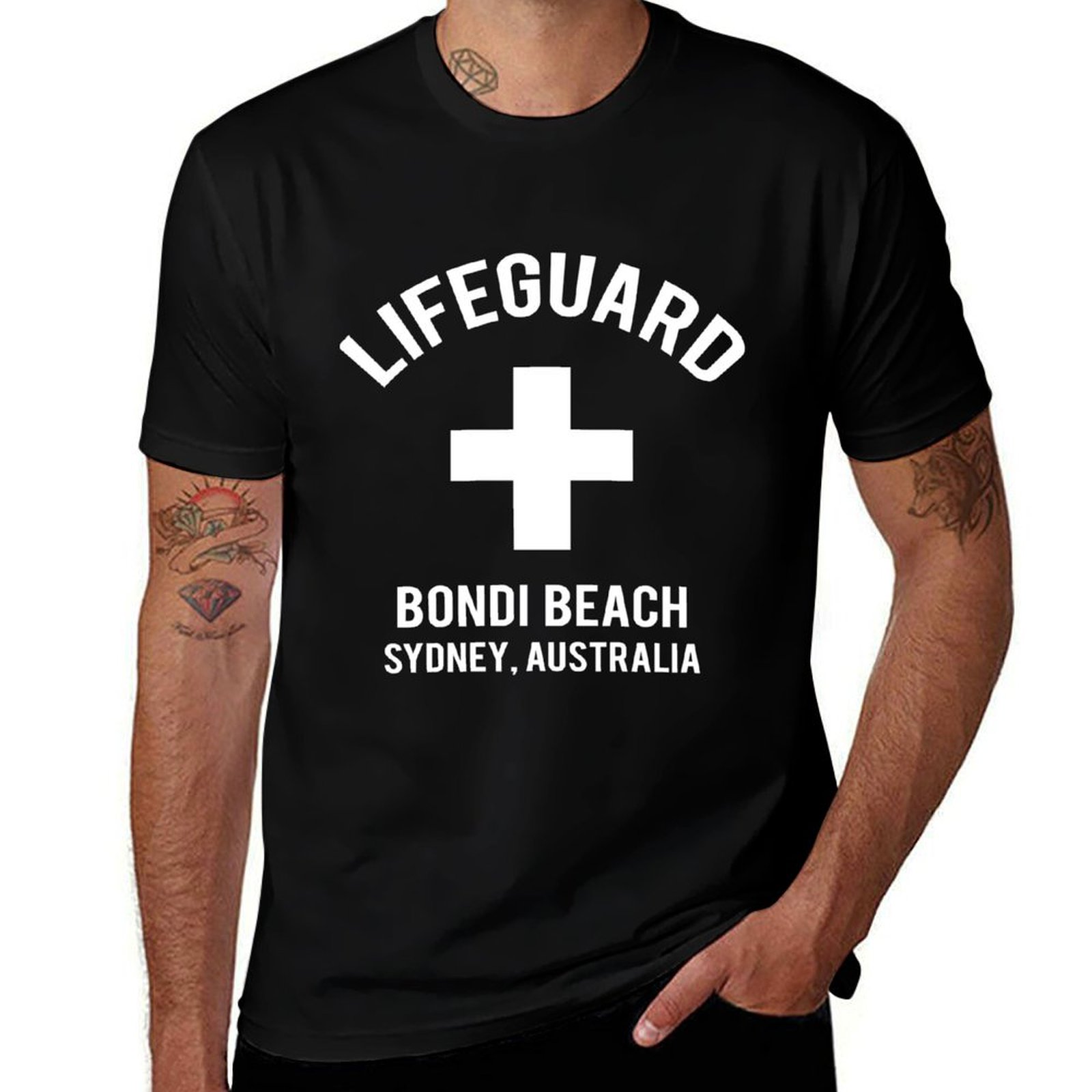 Men'S Fashion Sydney - Lifeguard Bondi Beach Sydney, Australia, Coast