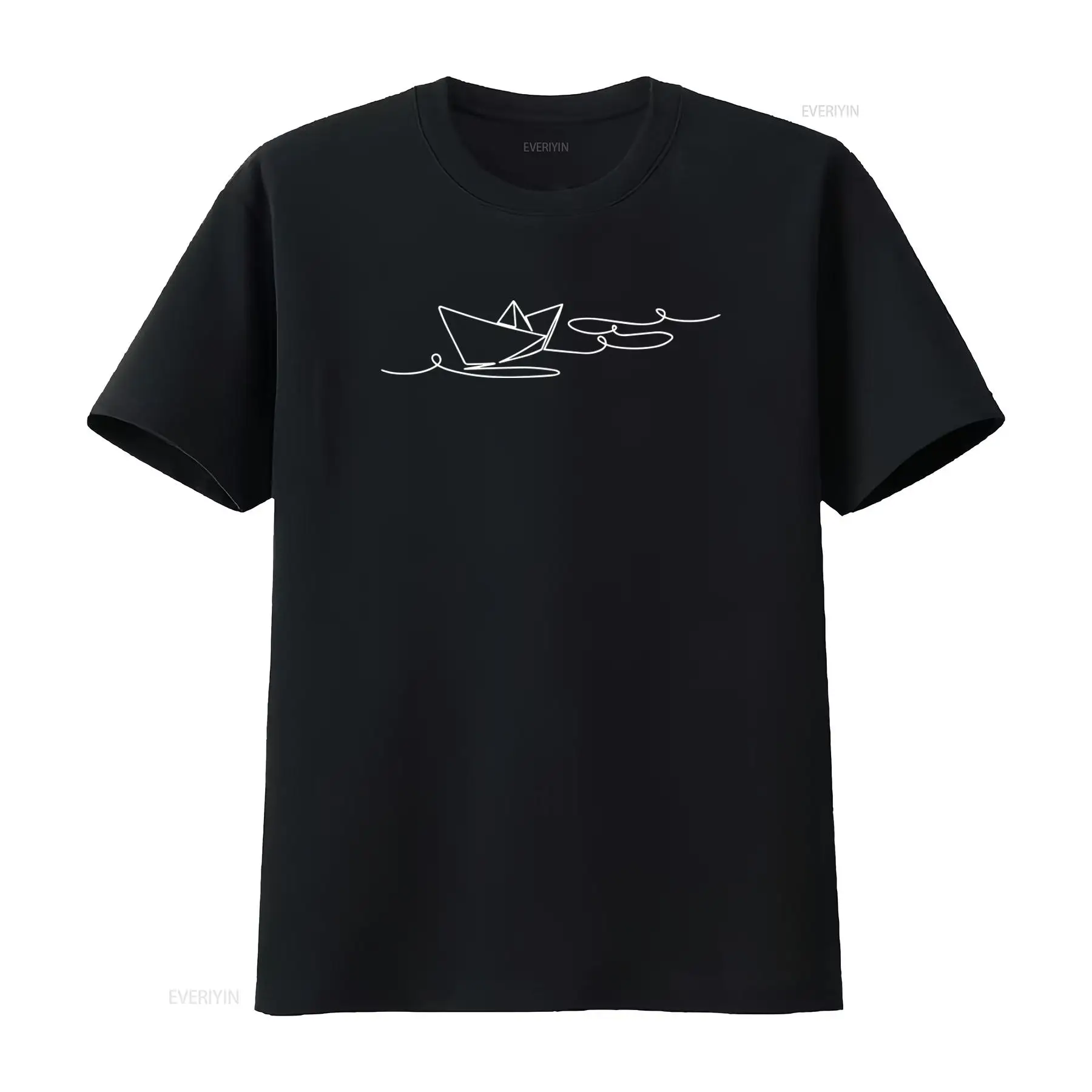 Men'S Fashion Everyday - Kaos Fashion Pria dengan Cetakan Origami