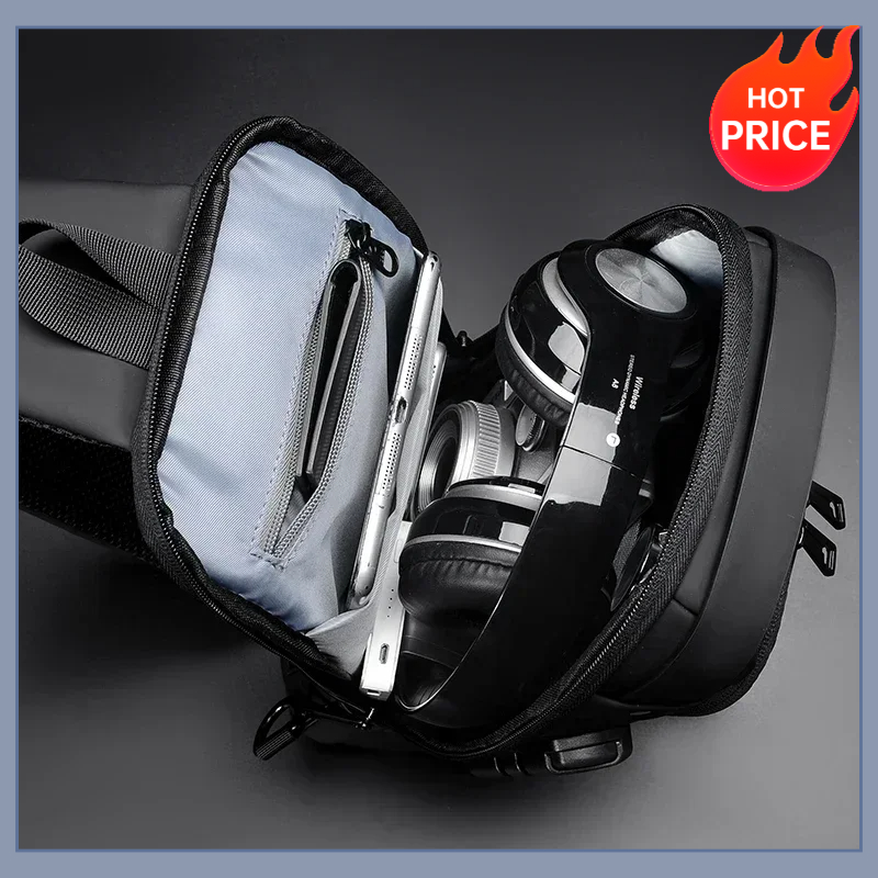 Fashion Harness Men - Tas Dada Anti Maling Pria Tas