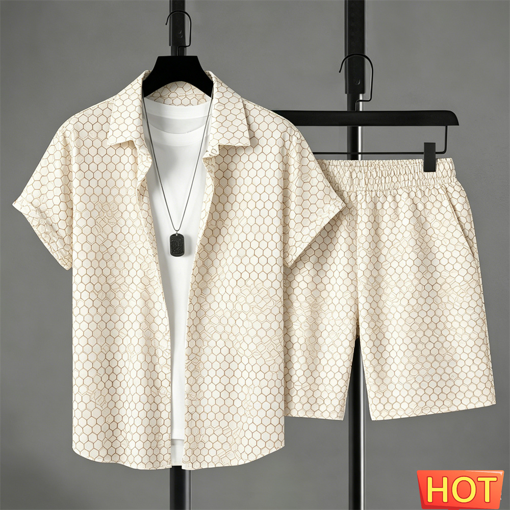 Men'S Fashion Tips - Setelan Kemeja Pria Musim Panas Setelan