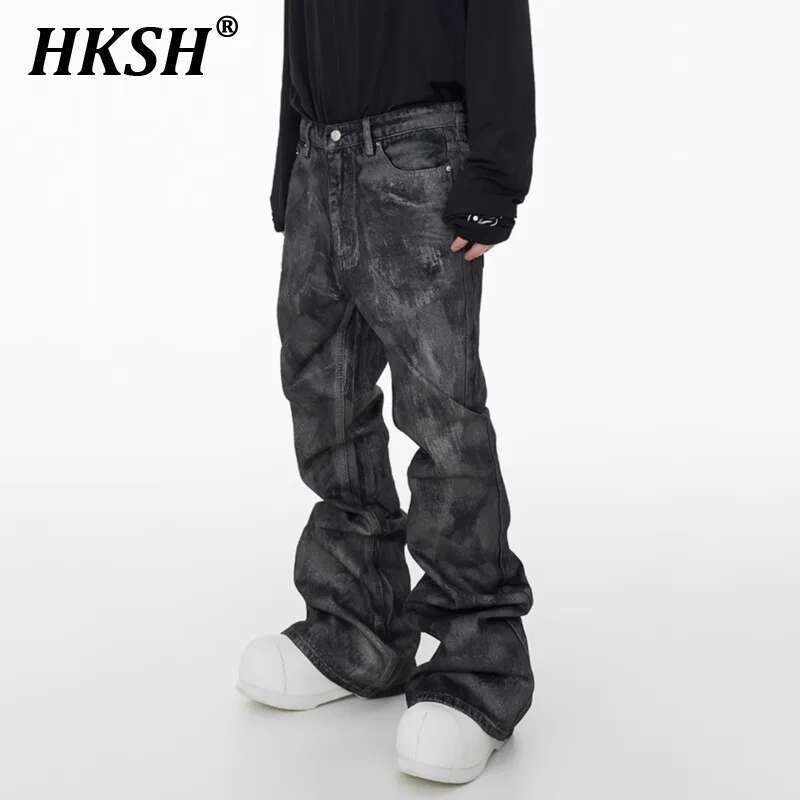 Men'S Fashion Nova Jeans - HKSH celana Denim kaki lebar untuk