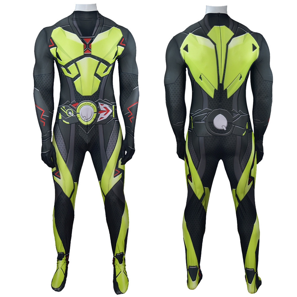 Mens Fashion Jumpsuit - Kostum Jumpsuit Hitam Metabee Cosplay Halloween