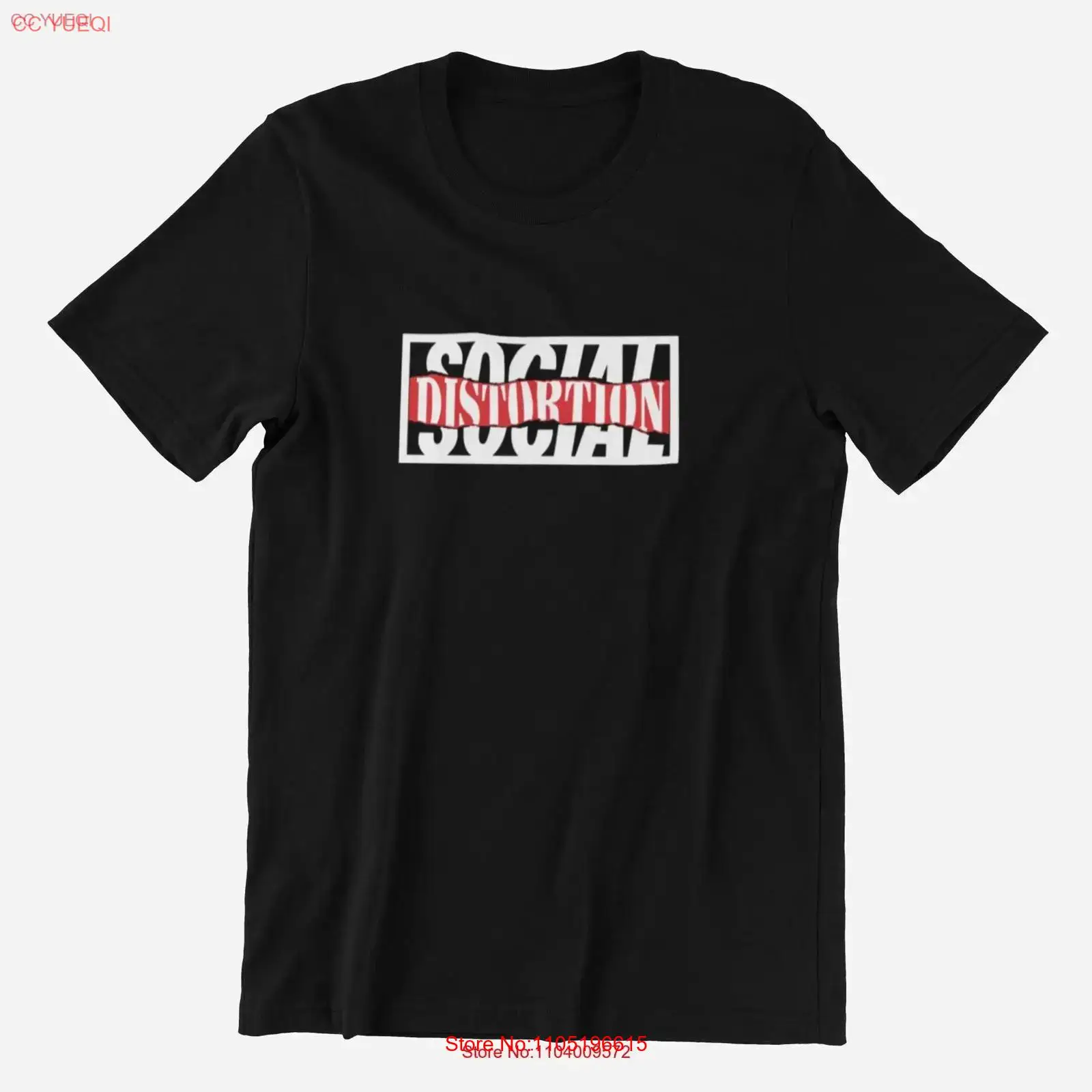 Men'S Fashion Everyday - Kaos Punk Social Distortion Vintage Washed