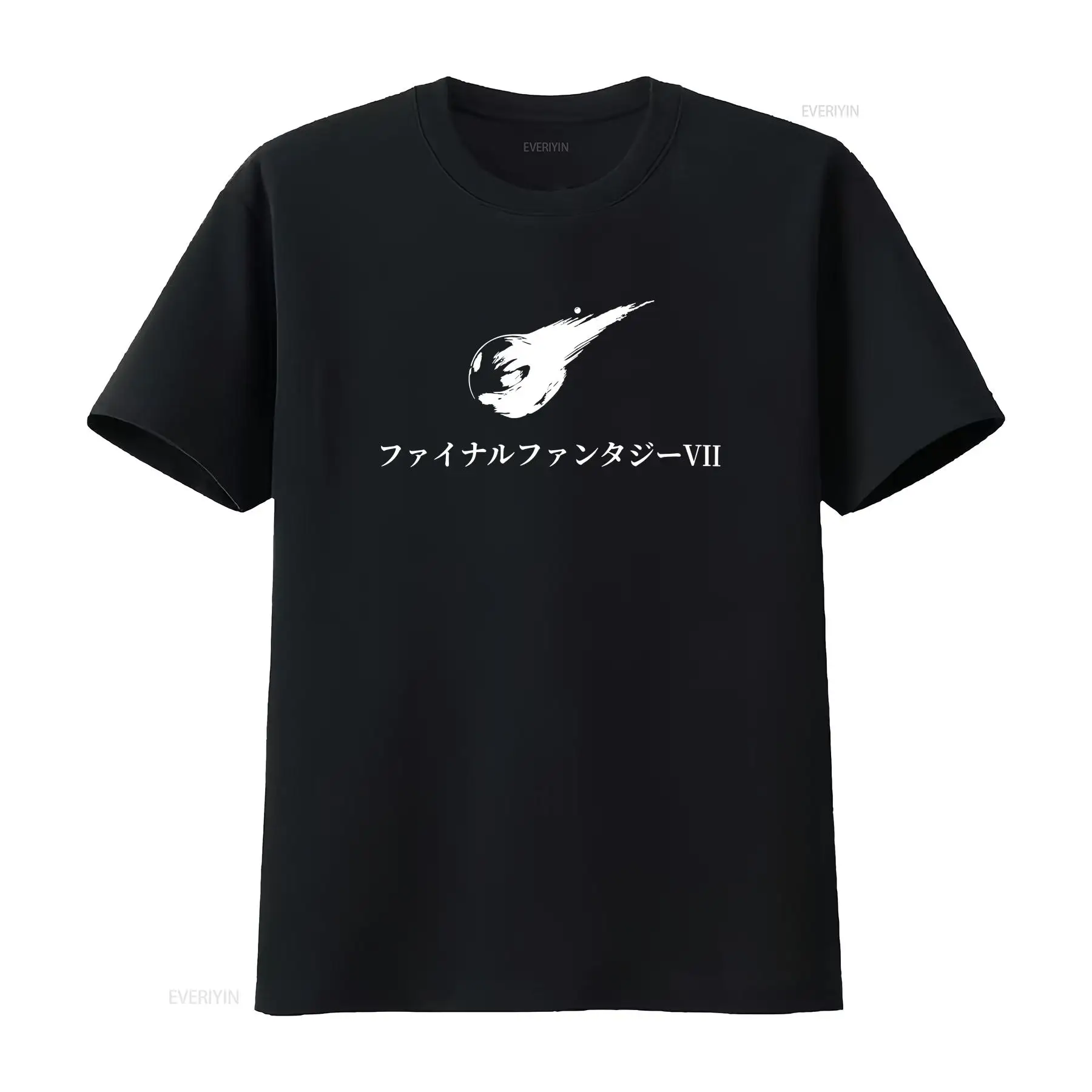 Men'S Fashion Everyday - Kaos FF7 JP Title Berbagai Warna