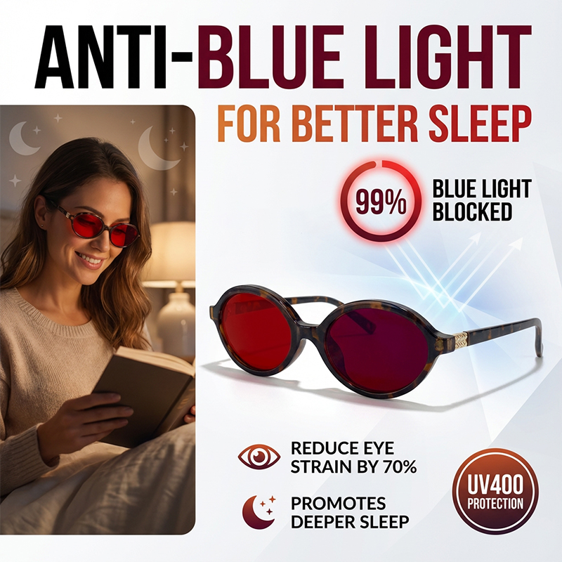 Men'S Fashion Glasses 2026 - Kacamata Anti Cahaya Biru Pria Wanita