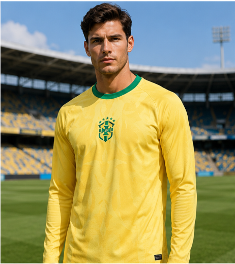 Men'S Fashion Tips - Kaos Sepak Bola Lengan Panjang Edisi