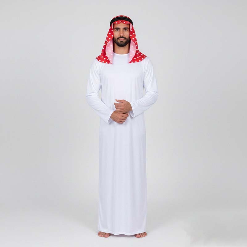 Mens Fashion Jumpsuit - Kostum Tradisional Arab Jubah Arab Pakaian