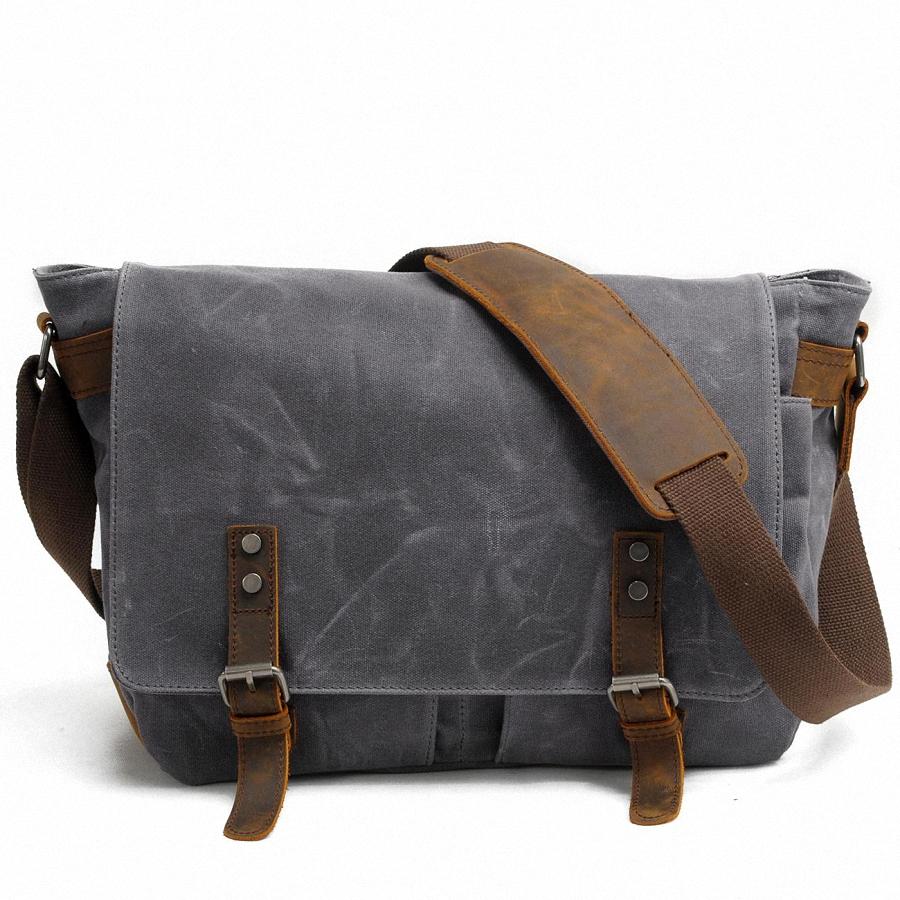 Tas Bahu Pria Kanvas Lilin Teb - Fashion Harness Men ulasan dan harga