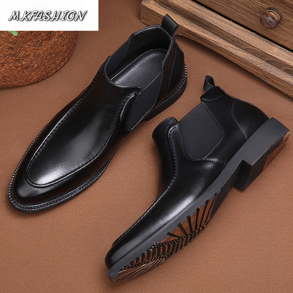 Sepatu Boots Pria Kulit Lembut - Men'S Fashion Line ulasan dan harga