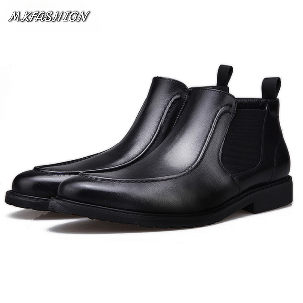 Sepatu Boots Pria Kulit Lembut - Men'S Fashion Line ulasan dan harga