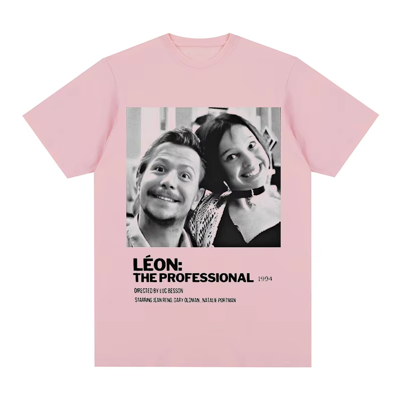 Léon Vintage T-shirt Film The  - Jeans Shirt Fashion For Men ulasan dan harga