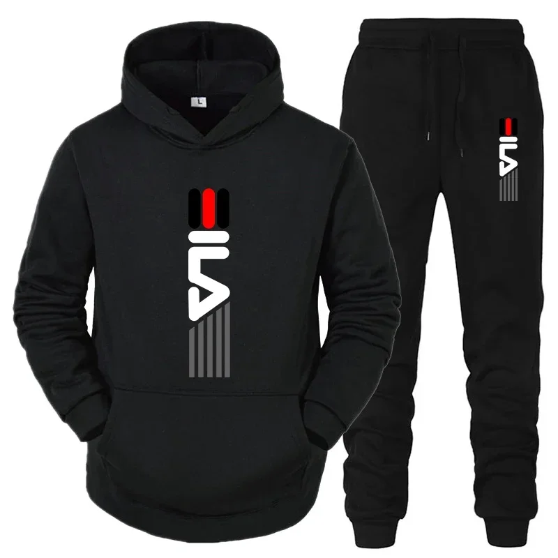 Setelan Olahraga Pria Hoodie S - Track Suit Men ulasan dan harga