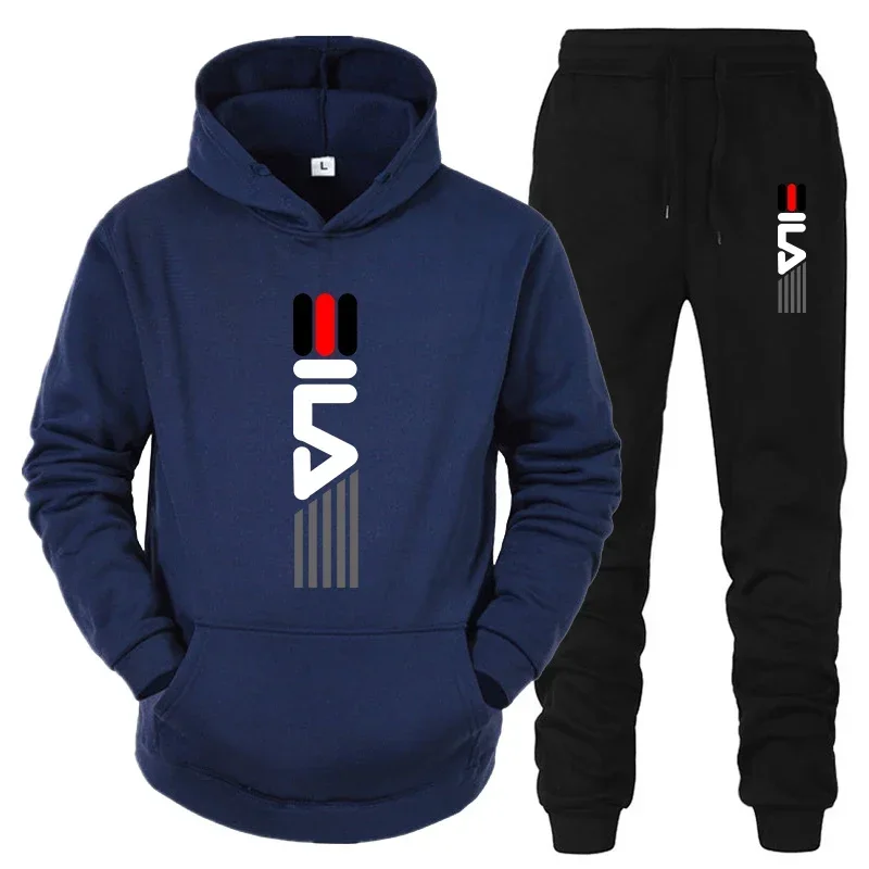 Setelan Olahraga Pria Hoodie S - Track Suit Men ulasan dan harga