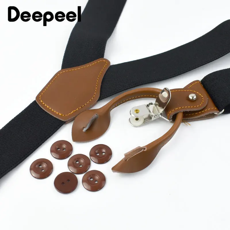 Deeweel Suspender pria dan dew - Jeans Shirt Fashion For Men ulasan dan harga