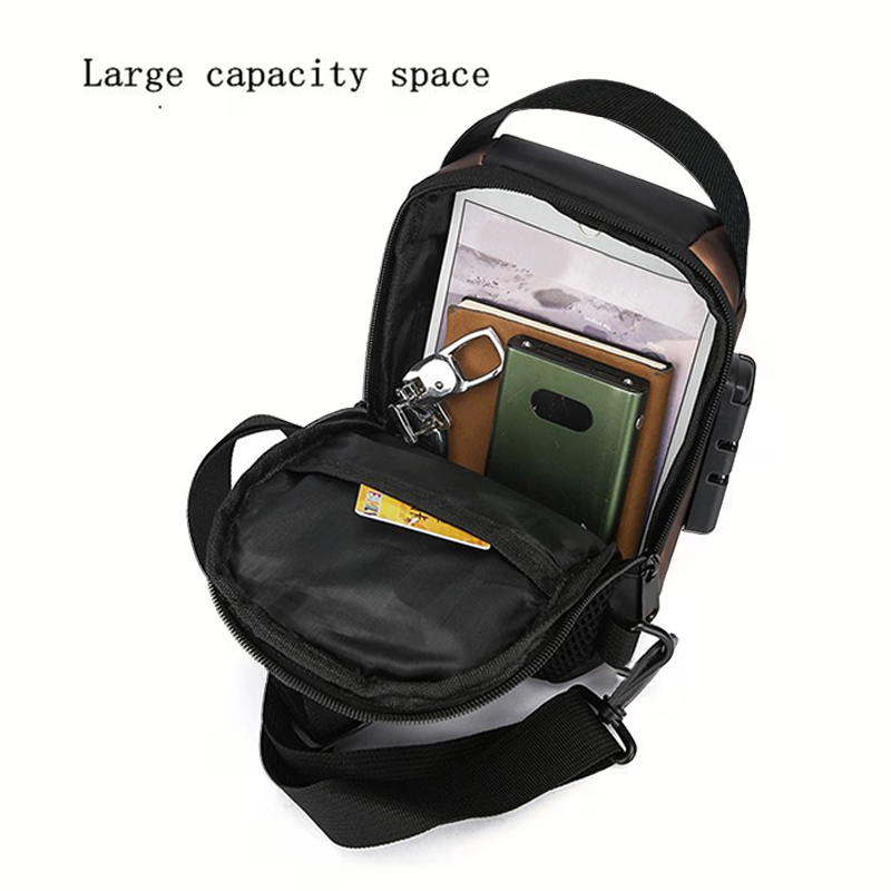 Tas Selempang Anti Maling Taha - Fashion Harness Men ulasan dan harga