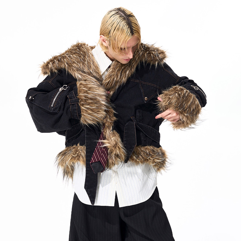 LUZHEN Fashion Jaket Parka Mus - Fashion Harness Men ulasan dan harga