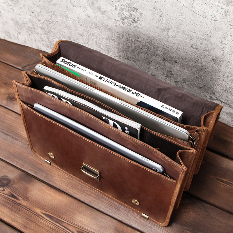 Tas kantor kulit modis untuk p - Mens Fashion In 40S ulasan dan harga