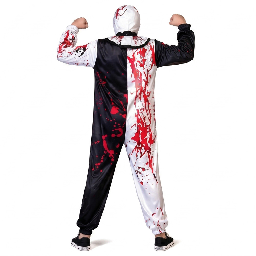Kostum Cosplay Badut Artistik  - Mens Fashion Jumpsuit ulasan dan harga
