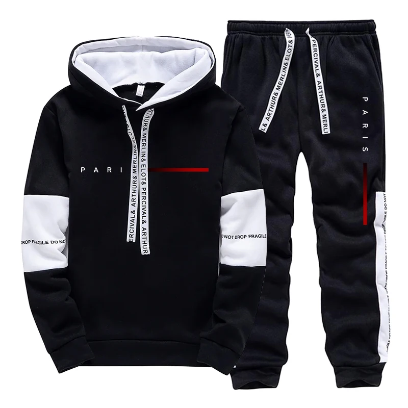 Set Hoodie Fashion Paris Stree - Men'S Fashion Tips ulasan dan harga