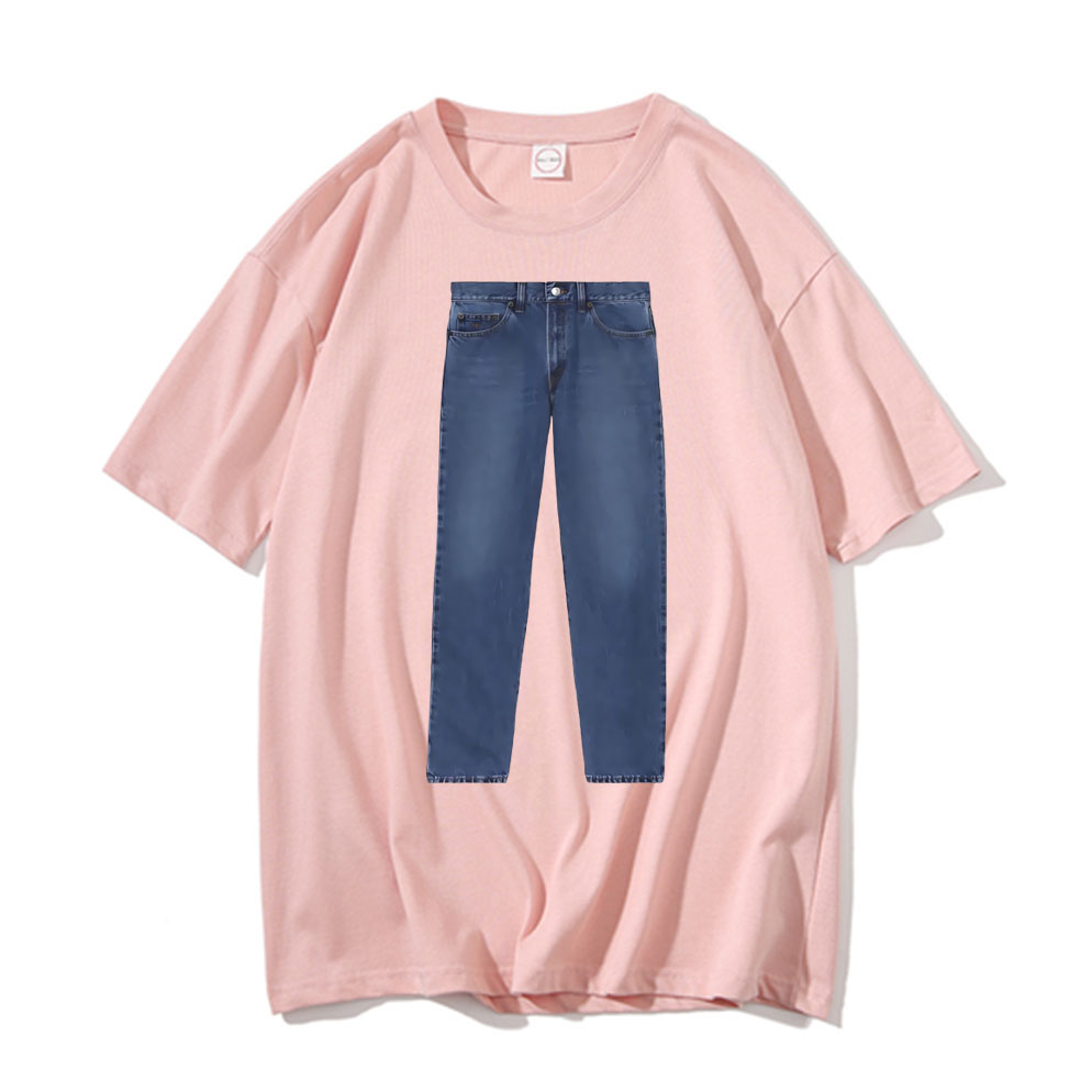 Kaus Meme Lelucon Jeans Lucu K - Jeans Shirt Fashion For Men ulasan dan harga