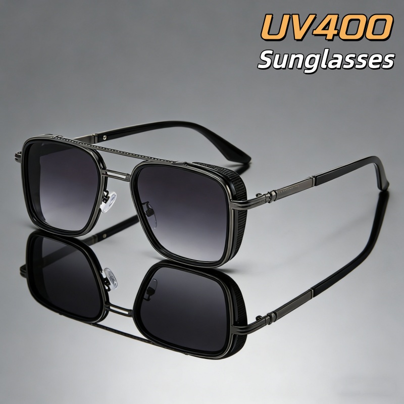 Kacamata Hitam Retro Berbingka - Men'S Fashion Glasses 2026 ulasan dan harga