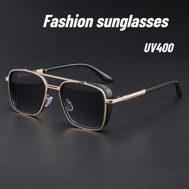 Kacamata Hitam Retro Berbingka - Men'S Fashion Glasses 2026 ulasan dan harga
