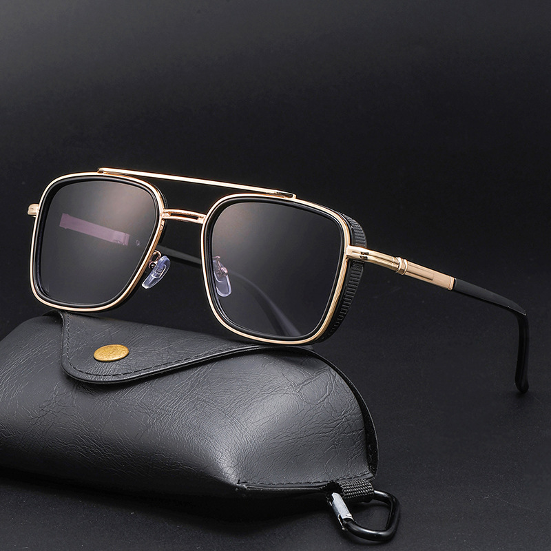 Kacamata Hitam Retro Berbingka - Men'S Fashion Glasses 2026 ulasan dan harga