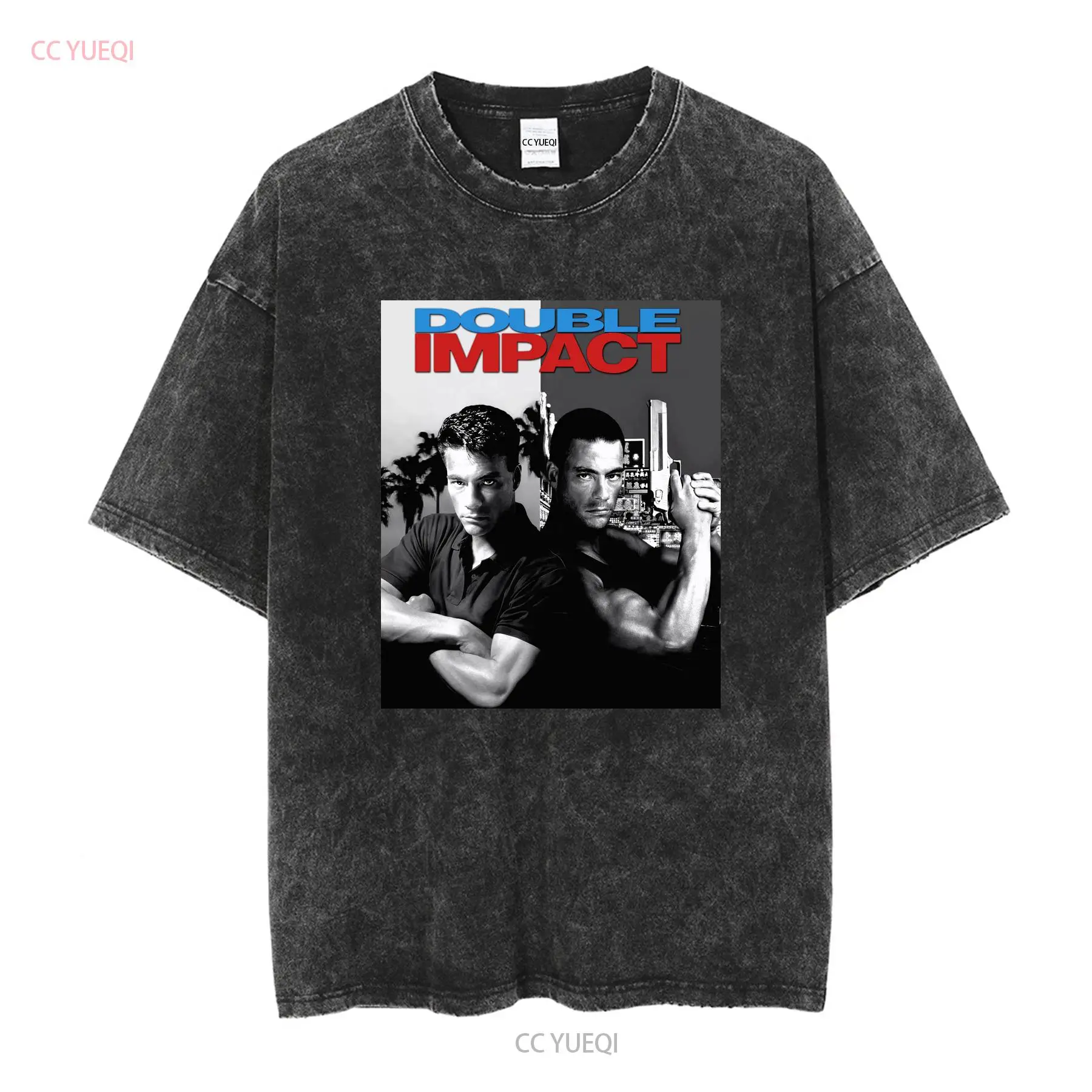 Kaus Jean Claude Van Damme Bel - Jeans Shirt Fashion For Men ulasan dan harga