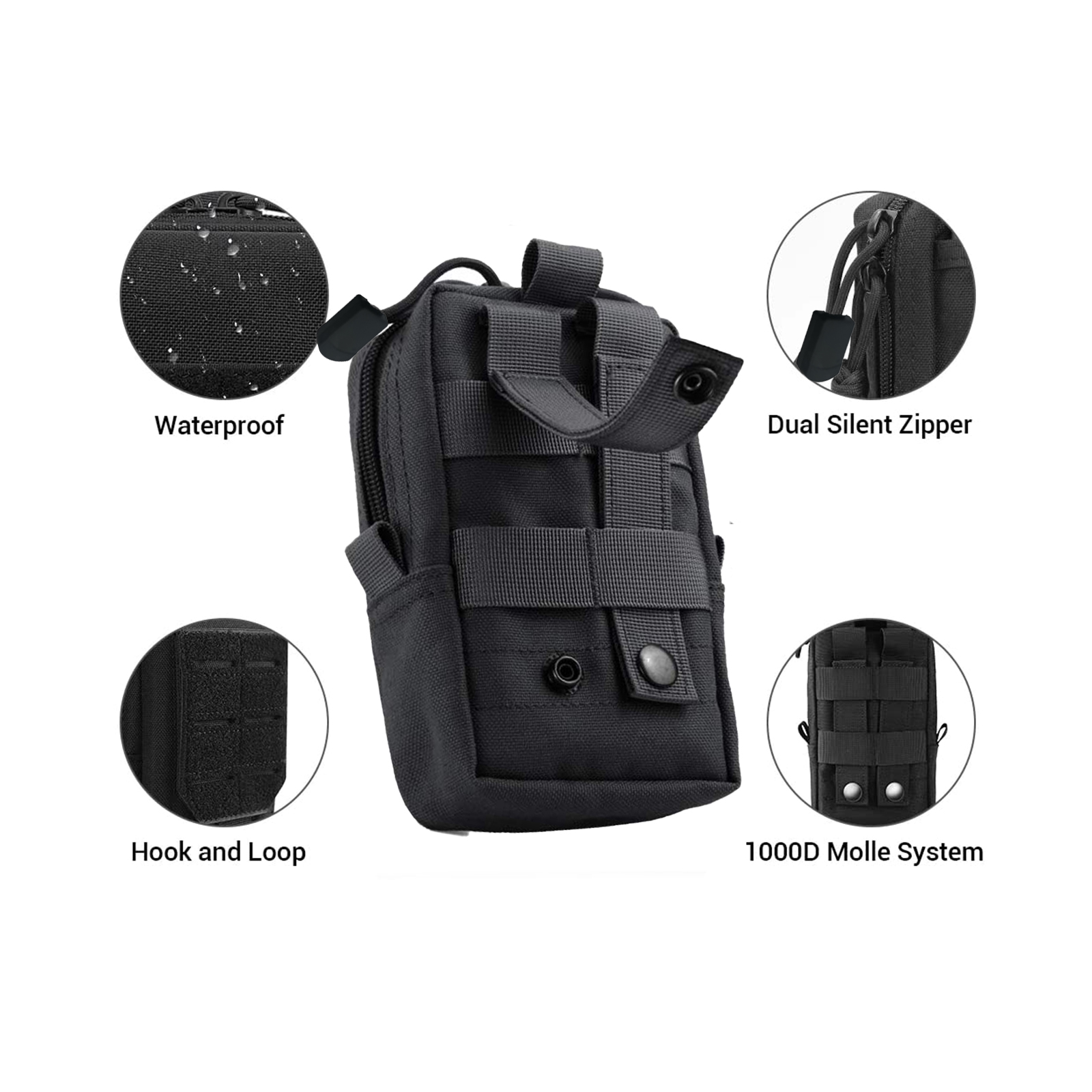 Tas pinggang kantong Molle Tak - Tactical Vest Men ulasan dan harga
