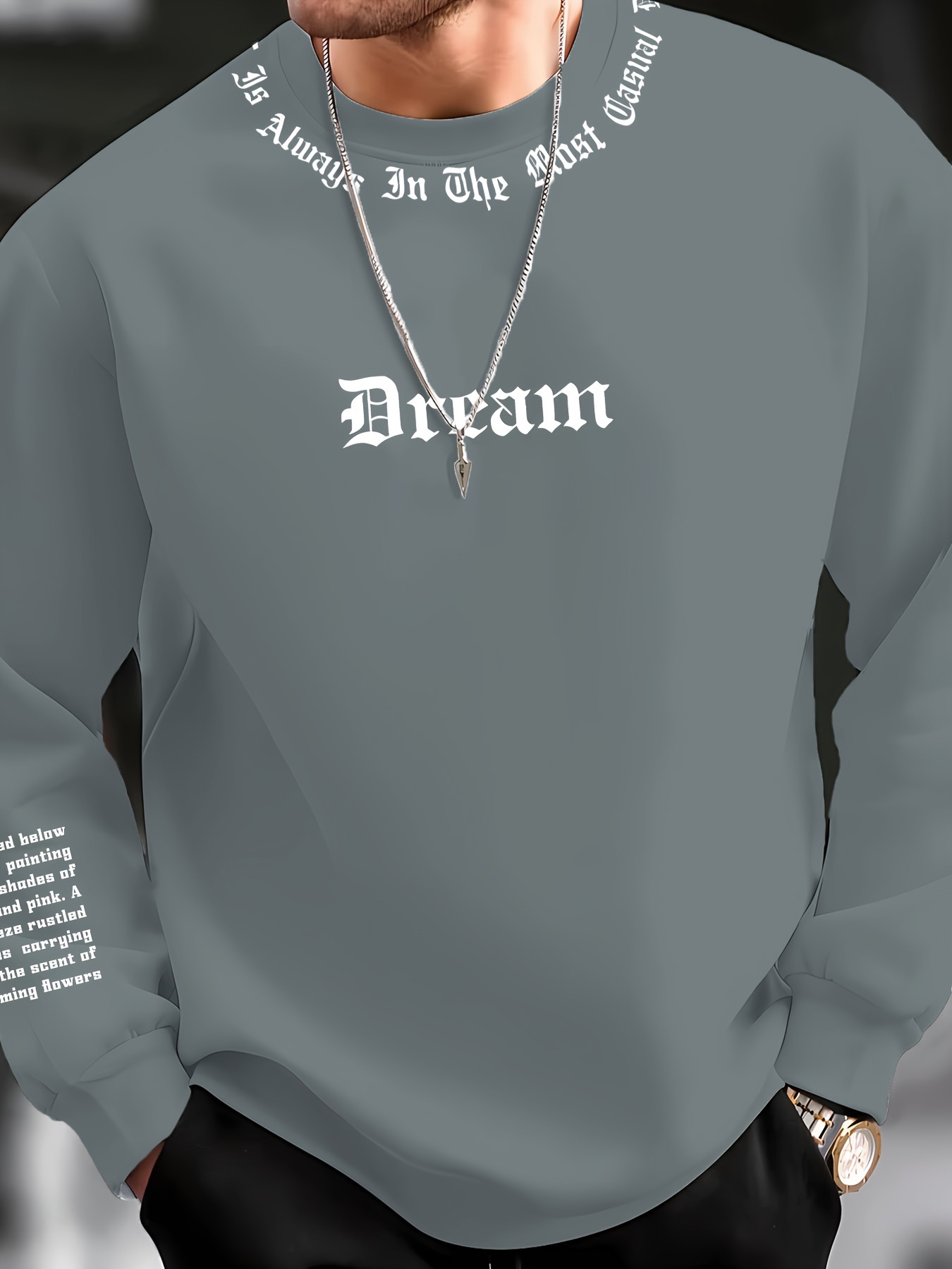 Sweatshirt Pria Leher Bulat de - Men'S Winter Fashion ulasan dan harga