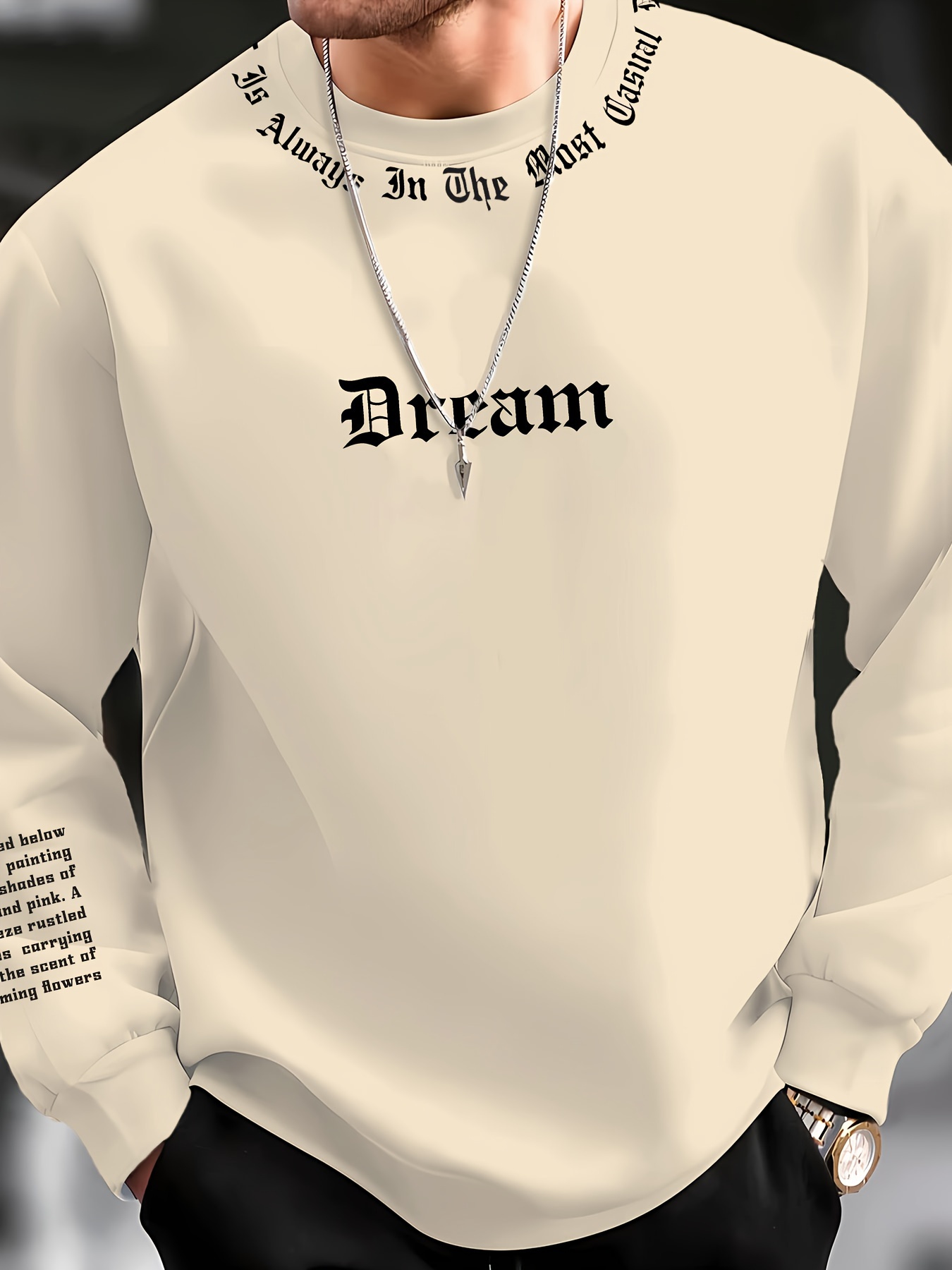 Sweatshirt Pria Leher Bulat de - Men'S Winter Fashion ulasan dan harga