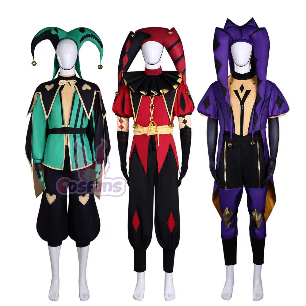 Kostum Cosplay Badut Pierrot J - Mens Fashion Jumpsuit ulasan dan harga