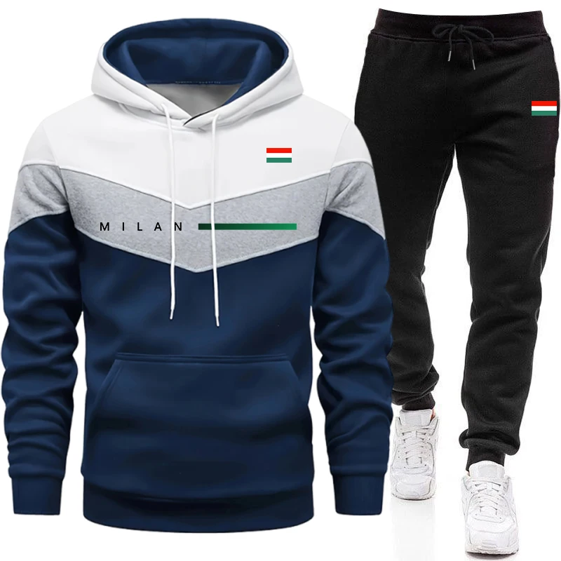 Setelan Hoodie Pria Italia unt - Men'S Winter Fashion ulasan dan harga