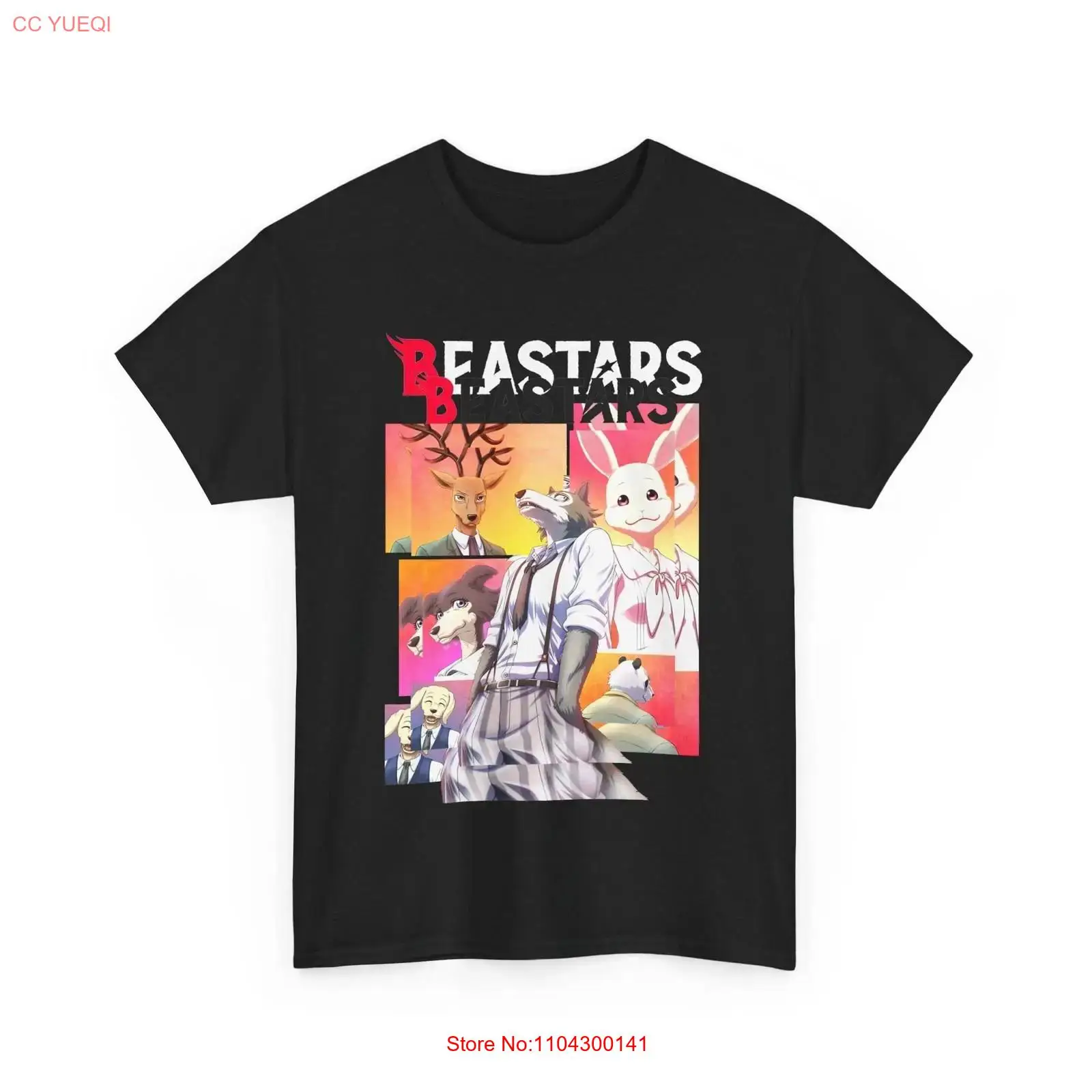 Kaos Anime Beastars Legoshi Hi - Men'S Fashion Everyday ulasan dan harga