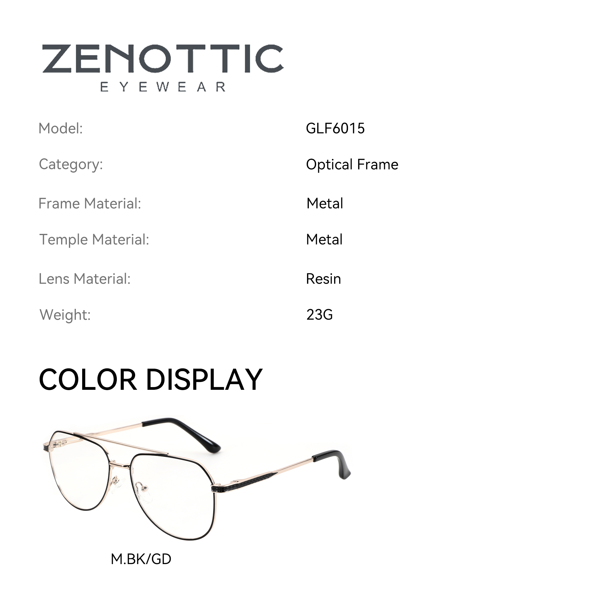 ZENOTTIC 2026 Kacamata Aviator - Men'S Fashion Glasses 2026 ulasan dan harga