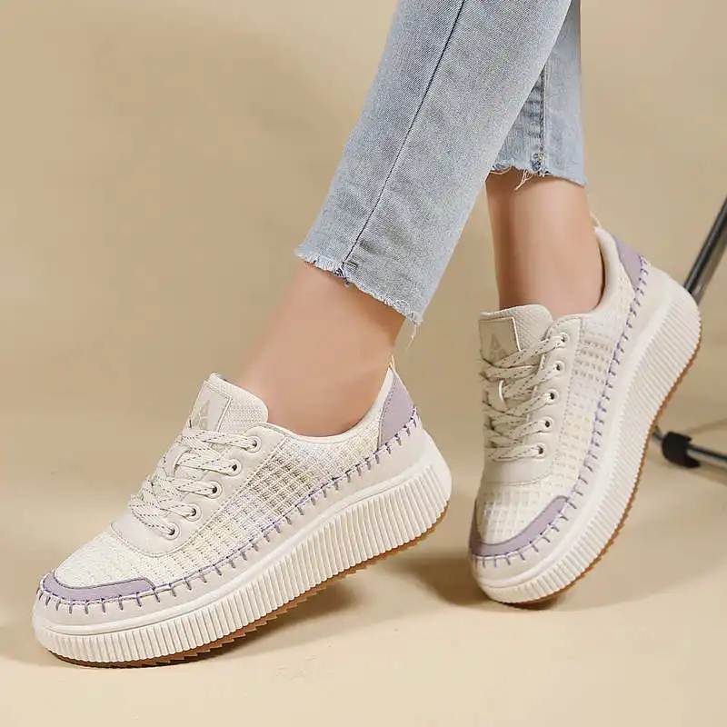 Sepatu kets flat wanita, sepat - Mens Fashion In 40S ulasan dan harga