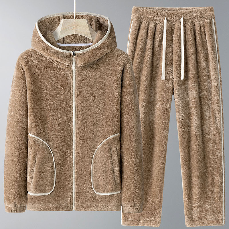 Set Hoodie Pria Musim Dingin 2 - Men'S Winter Fashion ulasan dan harga