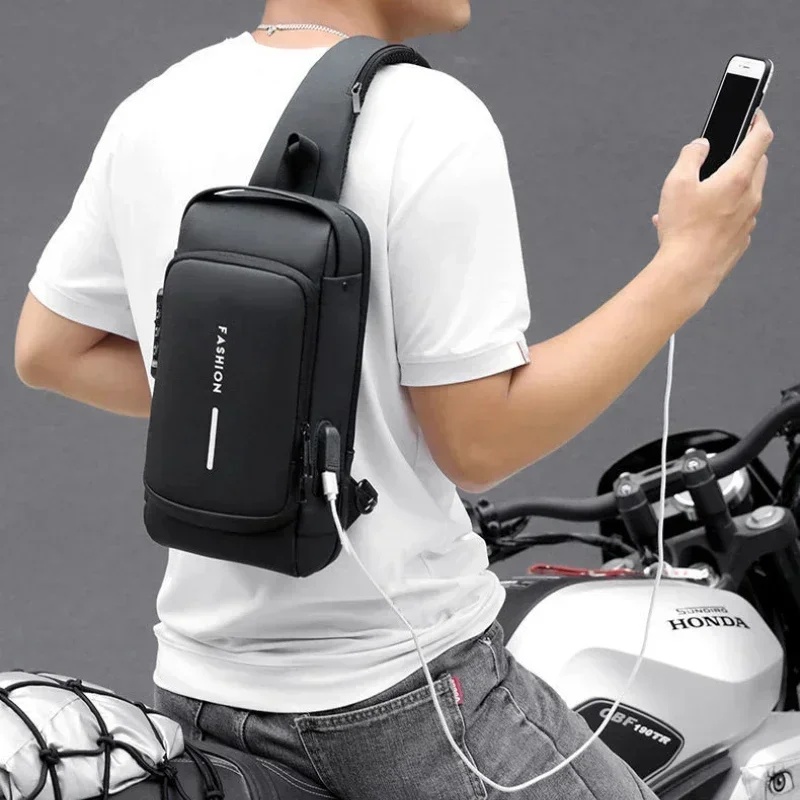 Tas Dada Anti Maling Pria Tas  - Fashion Harness Men ulasan dan harga