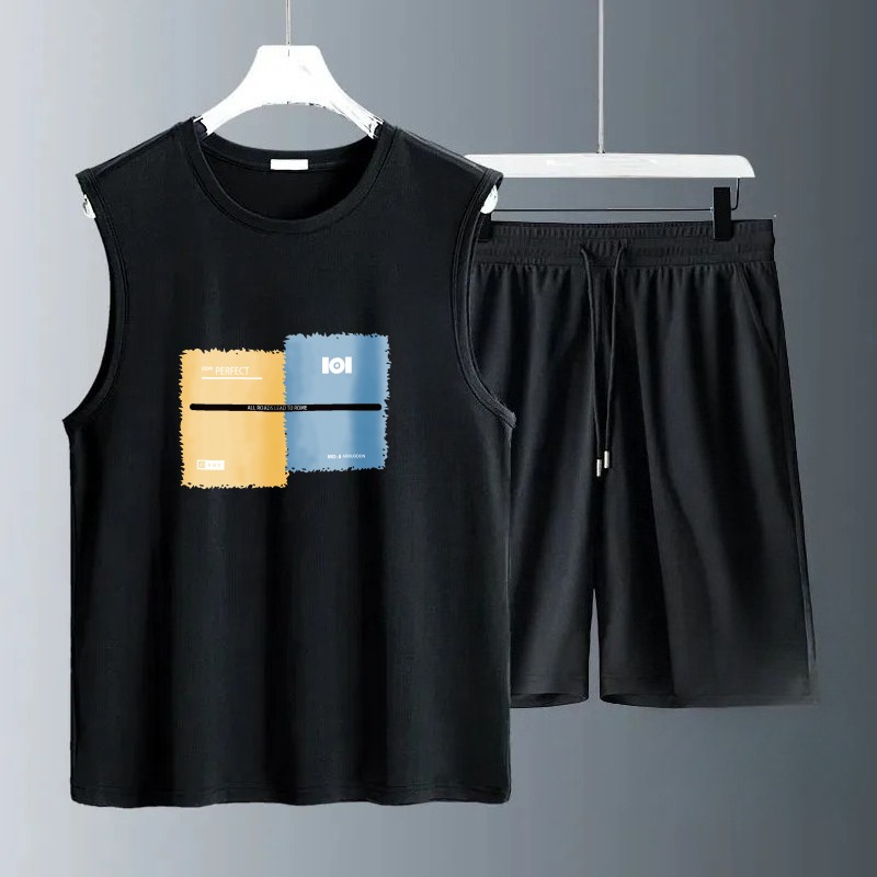 Set Tank Top Musim Panas 2026  - Track Suit Men ulasan dan harga