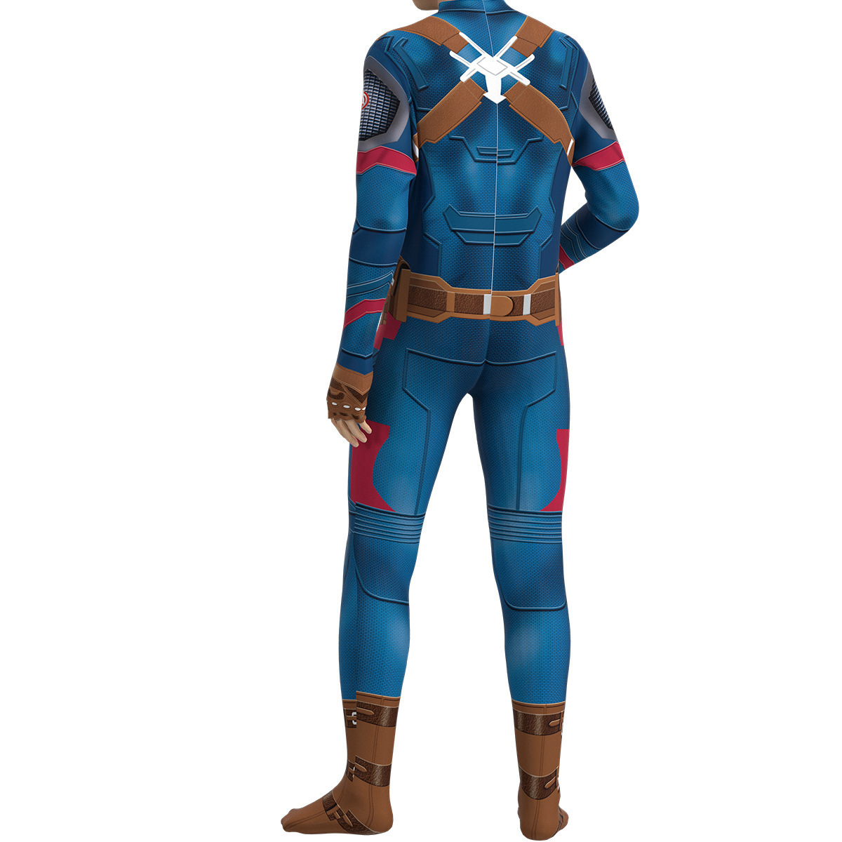 Kostum Cosplay Halloween Kapte - Mens Fashion Jumpsuit ulasan dan harga
