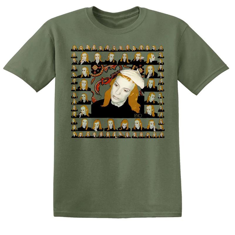 Kaos Hijau Militer Brian Eno T - Military Shirt Men ulasan dan harga
