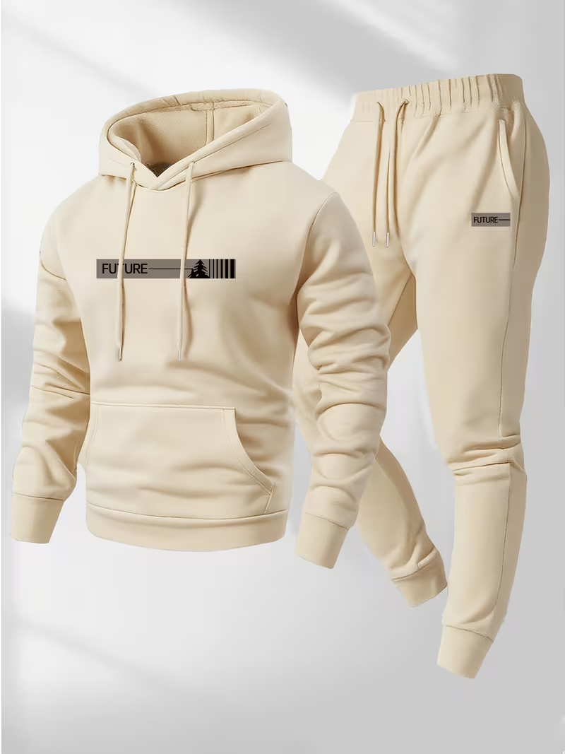 Set Hoodie dan Celana Thermal  - Men'S Winter Fashion ulasan dan harga