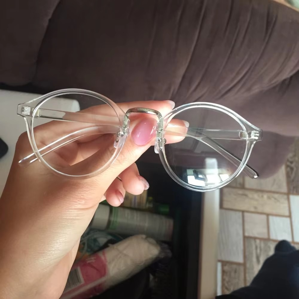 Kacamata bulat transparan mode - Men'S Fashion Glasses 2026 ulasan dan harga