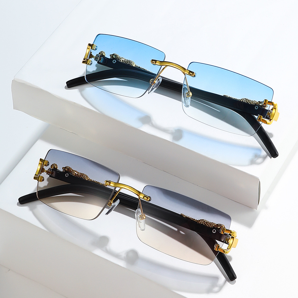 1 Buah Kacamata Hitam Tanpa Bi - Men'S Fashion Old Money ulasan dan harga